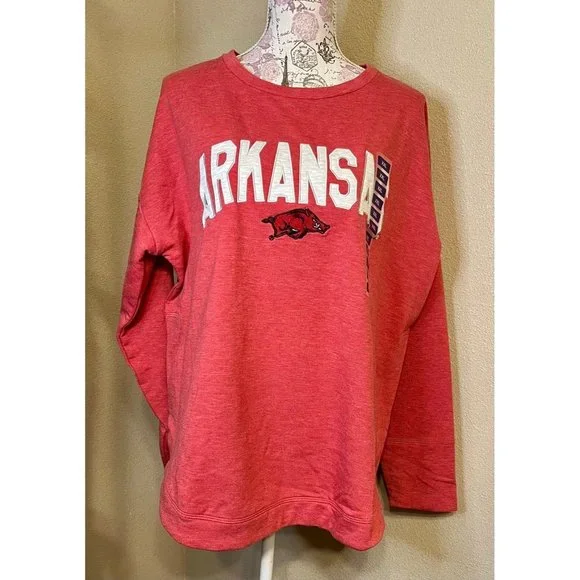 Arkansas Razorbacks Pullover Razorbacks Sweater - Picture 1 of 6